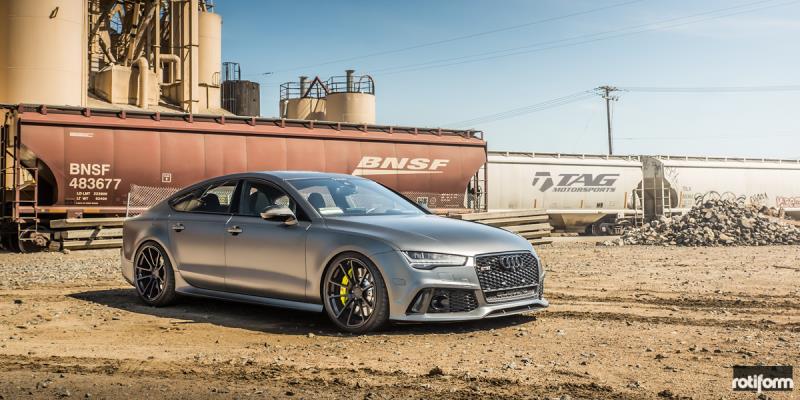 Car Audi Rs On Rotiform Spf Wheels California Wheels